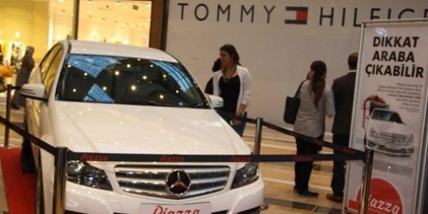 100 TL harcamayla mercedes sahibi olma şansı