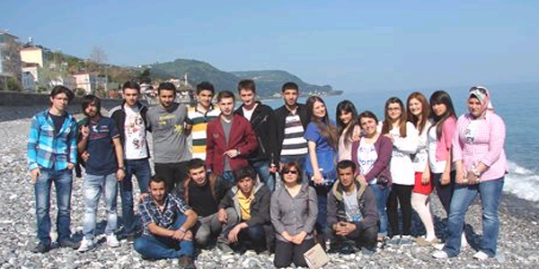 KÜ öğrencileri Çatalzeytin'de