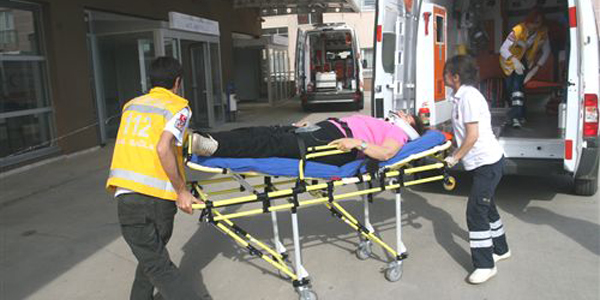 Edirne yolunda kaza 5 yaralı