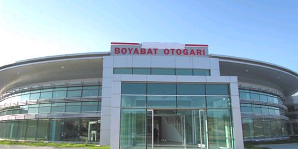 Boyabat otogar� hizmete girdi