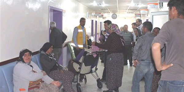 Akda�madeni'nde i��iler i��i bayram�nda kaza yapt�