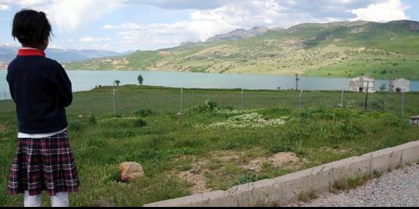 Boşaltılan karakolun çevresinde büyük tehlikle