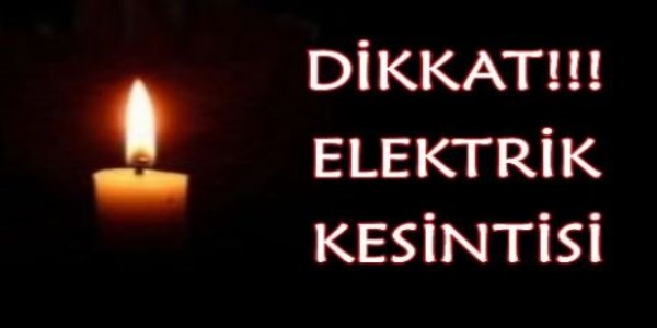 Kastamonu'da elektrik kesintisi
