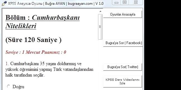 30 bin kişi KPSS'ye bu oyunla çalışıyor