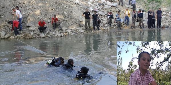 İlköğretim öğrencisi derede kayboldu