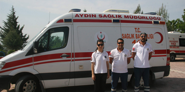 Kilis'e takviye gelen ambulans ve personeli de�i�ti
