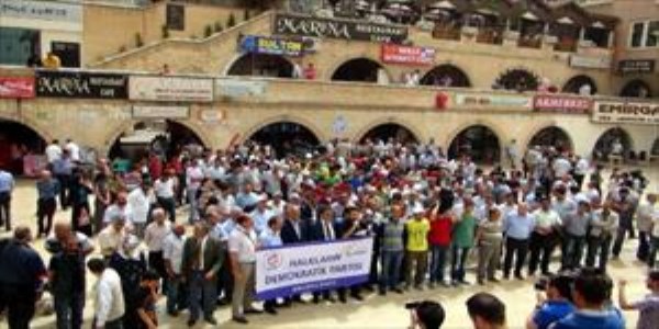 anlurfa'da 'Dersim Olaylar' protesto edildi