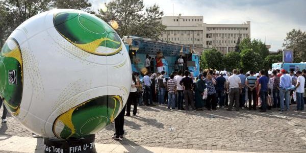 FIFA U 20 Dünya Kupası Gaziantep'e getirildi