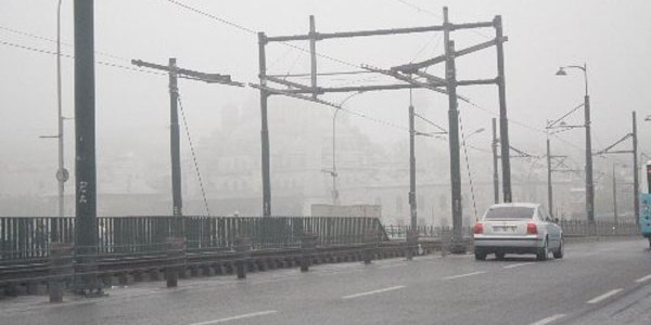 Meteoroloji'den İstanbul'a sis uyarısı