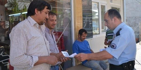 Kargı polisi halkı dolandırıcılara karşı uyardı