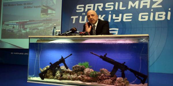 Türkiye'nin yerli tasarım piyade tüfeği 'Sar' 223 tanıtıldı/ Video