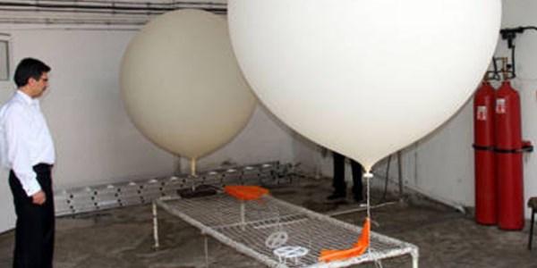 Meteoroloji balonu rotay armad