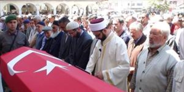 Kazada ölen uzman çavuş son yolculuğuna uğurlandı