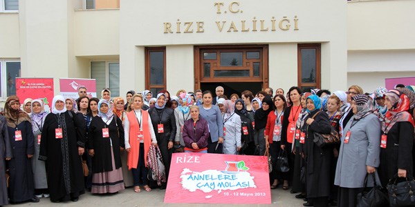 81 ilden, 81 anne Rize'de buluştu