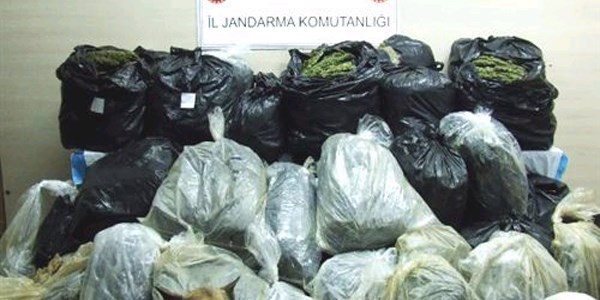 Bingöl'de 377 kilo esrar ele geçirildi