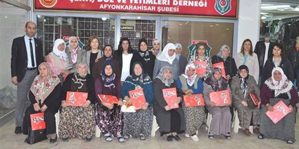 Afyonkarahisar'da şehit anneleri unutulmadı