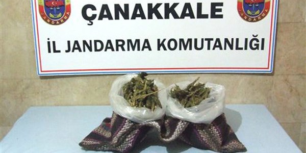 Çanakkale'de uyuşturucu operasyonu
