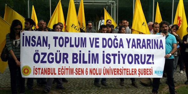 İTÜ'de GDO protestosu/ Video