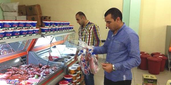 Ceylanpınar'da et ürünleri denetlendi
