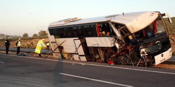 Ankaraspor tak�m� kaza yapt�: 1 �l�