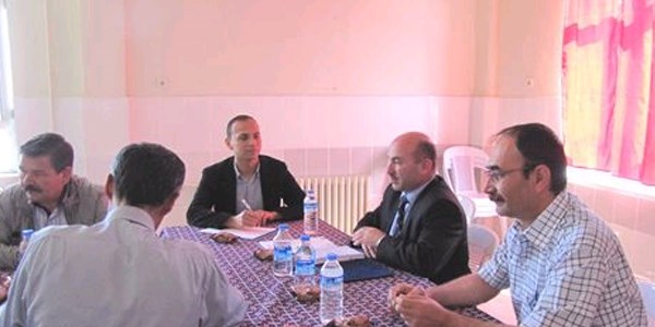 Hisarc�k'ta m�d�rler kurulu toplant�s�