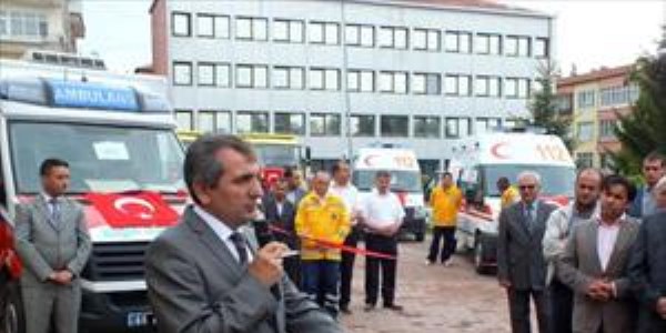 Yozgat'a 4 yeni ambulans