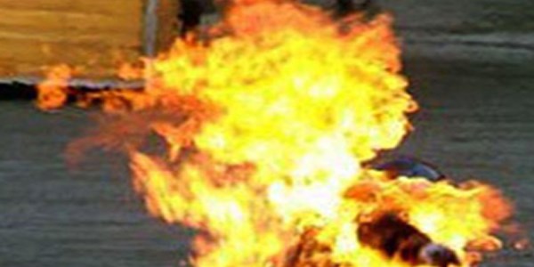 Şanlıurfa'da yangın