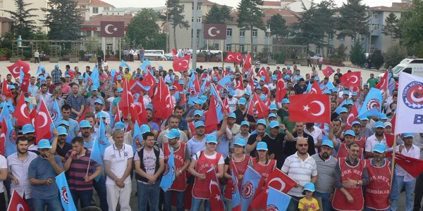 Türk Metal Sendikası'ndan eylem