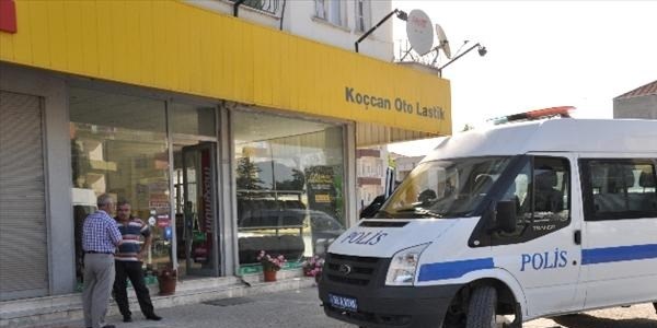 Bafra'da lastik hırsızlığı