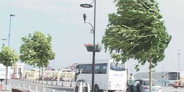 Çanakkale'de fırtına