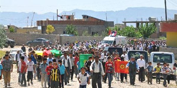 Cudi Dağı'nda cesedi bulunan PKK'lı Silopi'de toprağa verildi