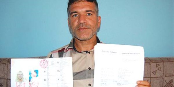 İsveç'teki eşinin yanına gidemiyor