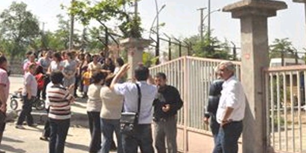 Malatya'da 'Baz stasyonu' eylemi