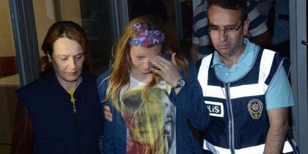 Liseli k�z hasta bak�c�y� darp edip yurttan ka�t�/Video