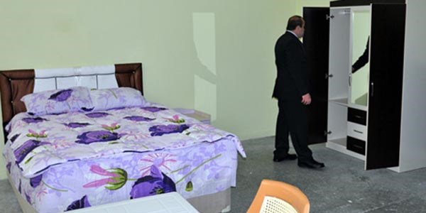 Mahkumlar pembe odaya ilgi göstermedi