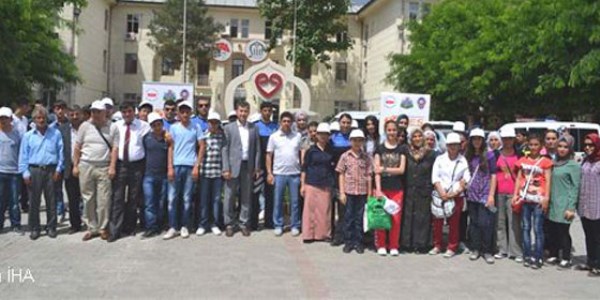 Siirtli öğrenciler Çanakkale'ye uğurlandı