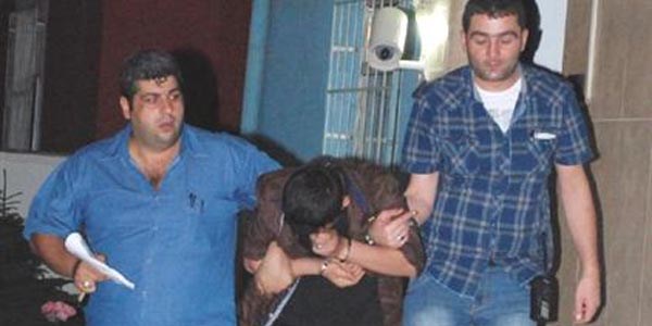 D���n i�in al�nan alt�nlar� �ald�, 300 metre sonra yakaland�