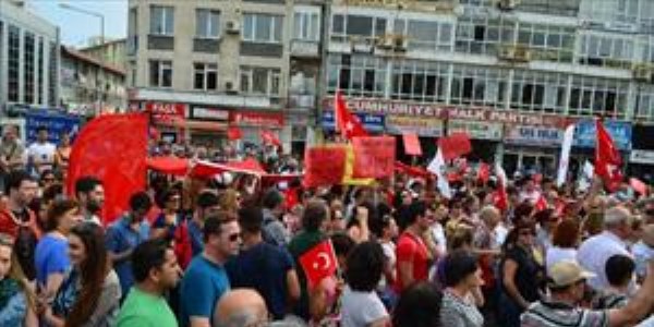 Söke'de Taksim eylemi