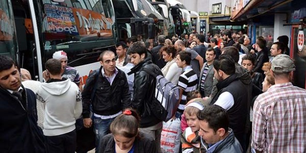 2012'de en fazla g�� alan 3 �ehir