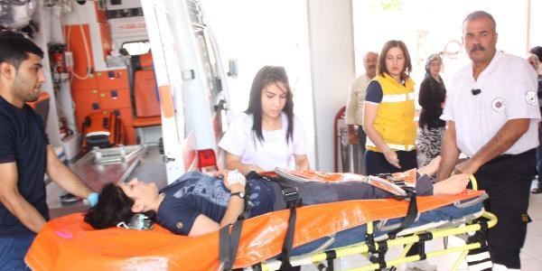 Eşiyle tartışan kadın hap içerek intihara kalkıştı