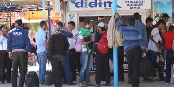 Didim'de Suriye'li 25 kaak yakaland