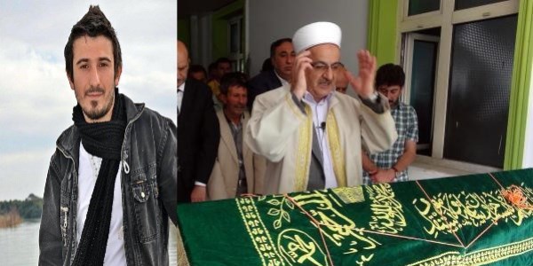 Kaza ölen foto muhabiri toprağa verildi