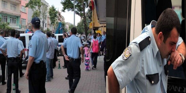 Polis memurlarına saldırı: 2 yaralı/ Video