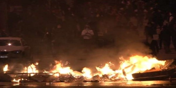 Başkentte 'Gezi Parkı' olayları gece de devam etti/ Video
