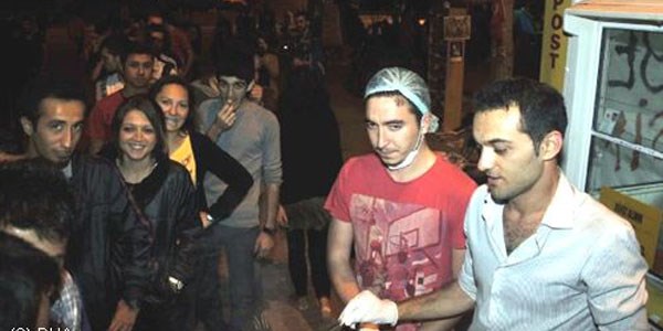 'Gezi' eylemcilerine belediyeden scak orba