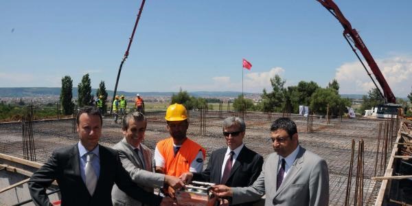 ÇOMÜ Teknopark'ın temeli atıldı