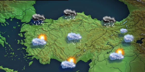 Hafta sonu havalar nasıl olacak? - Haritalı