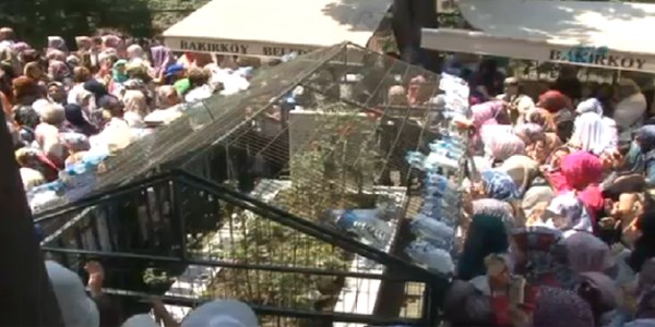 SBS'ye girecek ��renciler, Ey�p Sultan'a ak�n etti/ Video