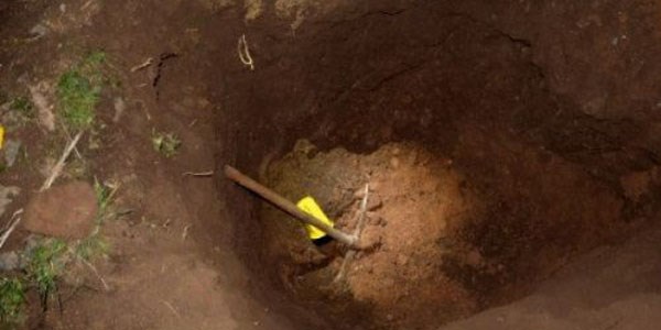 Kocasinan'da izinsiz kaz� yapan 3 ki�i yakaland�