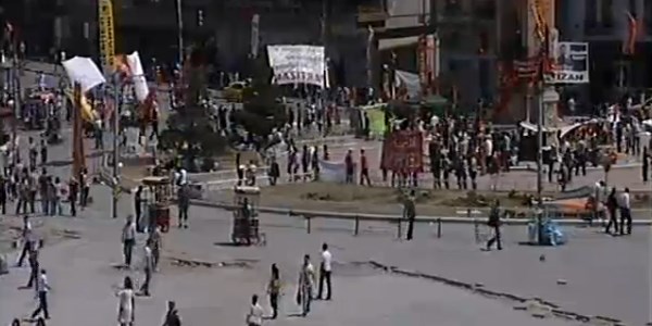 Taksim'de son durum